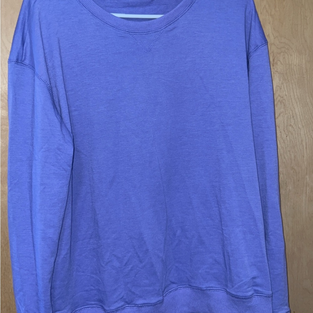 Casual Blue Sweatshirt